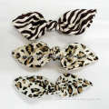 Fashion Leopard Print Bow Hair Pin